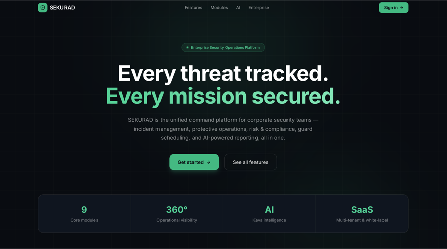 SekuRad, Corporate Security & Compliance Reporting