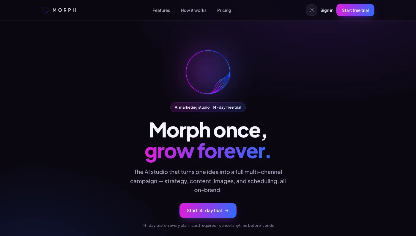 TheMorph, AI Content & Marketing Automation